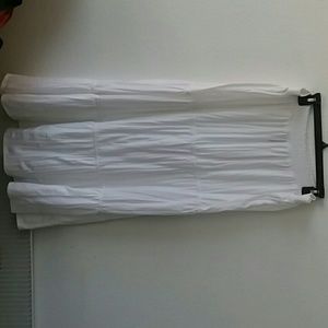 White skirt